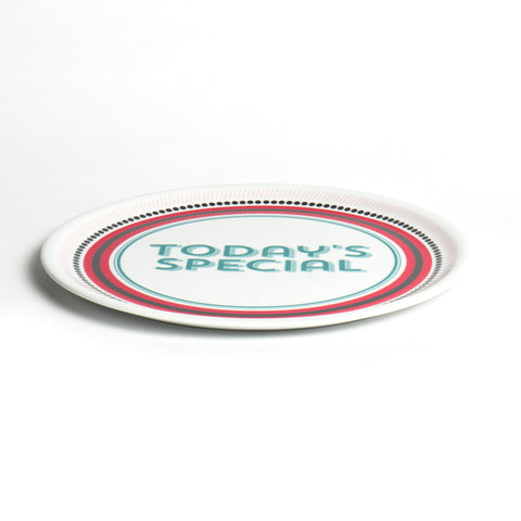 HEUTIGER SPEZIELLE PIZZA-TELLER ART. GST006 BITOSSI HOME WEISS