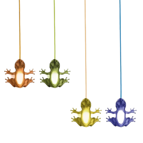 HUNGRY FROG SMARLLD QEEBOO GRÜNE LAMPE