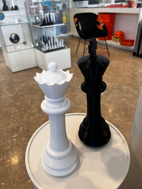 SUPER SCHACHMATTE KÖNIG 30 CM SUPERSTUFF SCHWARZ
