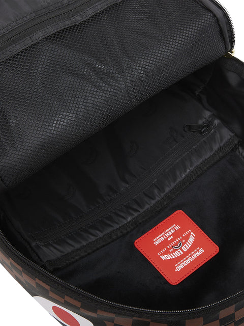 SHARKS IN PARIS LOST & FOUND BACKPACK 910B7687NSZ SPRAYGROUND BROWN