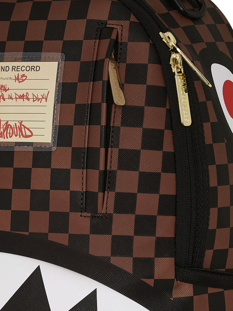 SHARKS IN PARIS LOST & FOUND BACKPACK 910B7687NSZ SPRAYGROUND BROWN