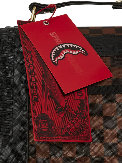 ZAINO SAWTOOTH SHARKS IN PARIS MONTE CARLO 910B7834NSZ SPRAYGROUND BROWN