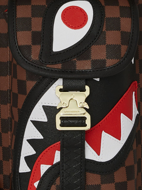 ZAINO SAWTOOTH SHARKS IN PARIS MONTE CARLO 910B7834NSZ SPRAYGROUND BROWN