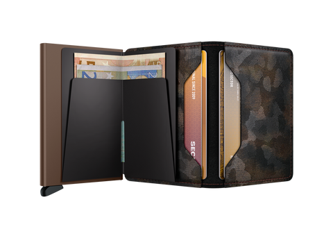 PORTAFOGLIO SLIMWALLET JUNGLE BROWN SECRID MULTICOLOR