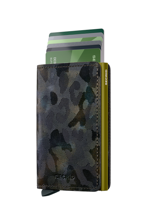 PORTAFOGLIO SLIMWALLET JUNGLE BROWN SECRID MULTICOLOR