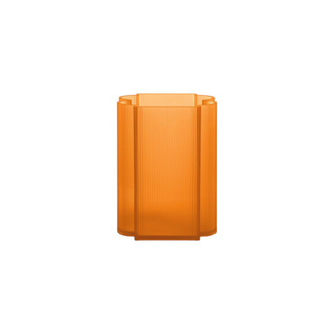 OKRA NIEDRIGE VASE 01585/01 KARTELL ORANGE