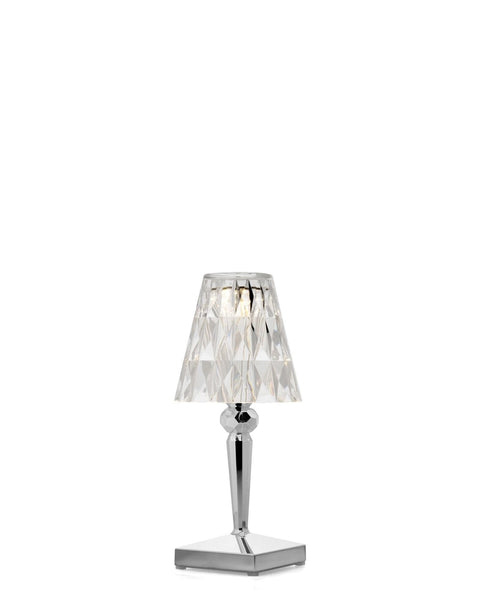 CHROME KARTELL BATTERY LAMP