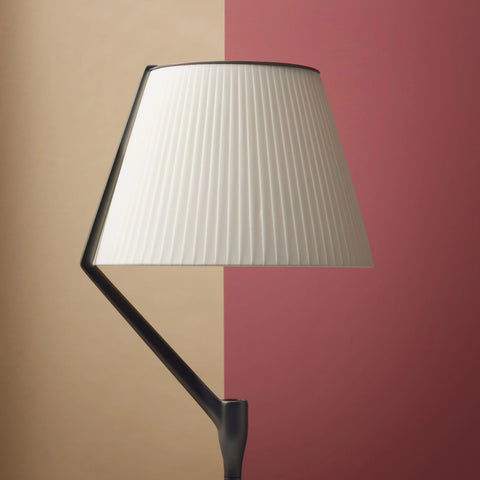 ANGELO STONE TITANIUM TISCHLAMPE 09405/TT KARTELL GRAU UND WEISS