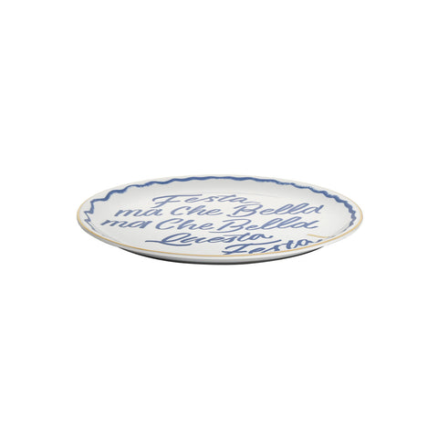 PARTY-PIZZATELLER D. 32 CM. LGP01002 BITOSSI HOME BLAU