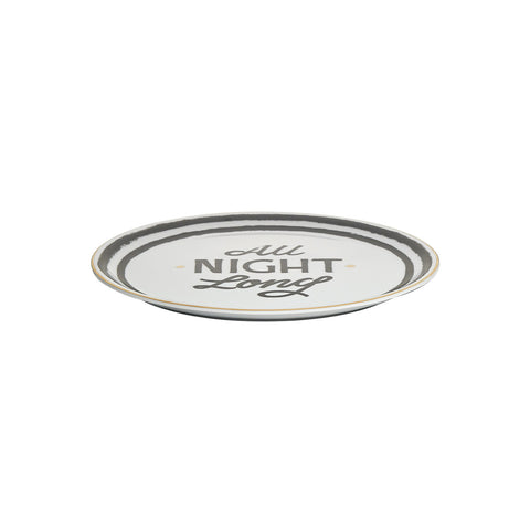 DIE GANZE NACHT LANG PIZZATELLER D. 32 CM. LGP01003 BITOSSI HOME SCHWARZ