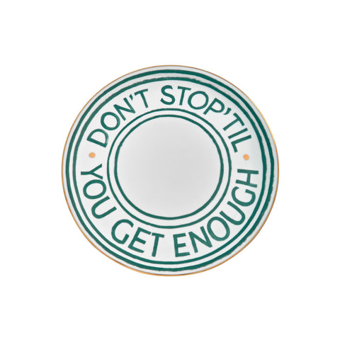 DON'T STOP TILL PIZZA-TELLER D.32 CM LGP01004 BITOSSI HOME GRÜN