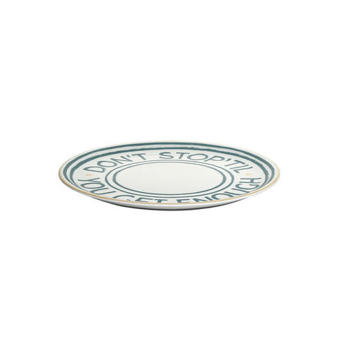DON'T STOP TILL PIZZA-TELLER D.32 CM LGP01004 BITOSSI HOME GRÜN