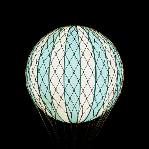 MONGOLFIERA M BLU 18 CM CHIARO LED ART. AP161IBL AUTHENTIC MODELS MULTICOLOR
