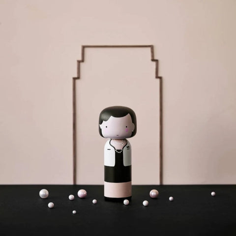 LUCIE KAAS SKETCH.INC KOKESHI COCO H 30 ART. SI01CO30 BLACK