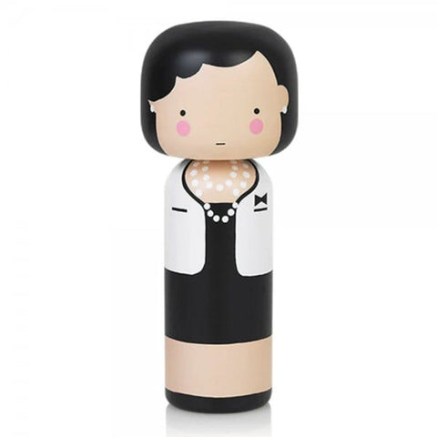 LUCIE KAAS SKETCH.INC KOKESHI COCO H 30 ART. SI01CO30 SCHWARZ