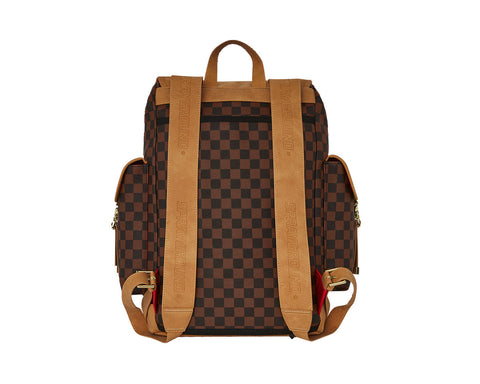 BACKPACK HENNYVILLE MONTE CARLO 910B7990NSZ SPRAYGROUND BROWN