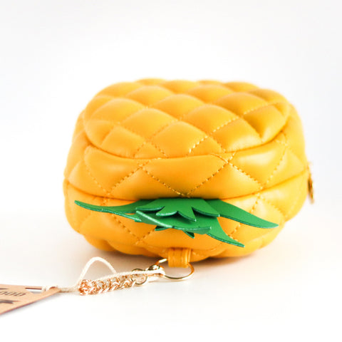 OBST/GEMÜSE FRISCHE ANANAS LEDER-GELBGELB