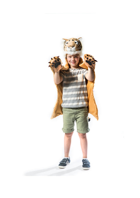 COSTUME DISGUISE TIGER ART. WS1002 WILD & SOFT BROWN