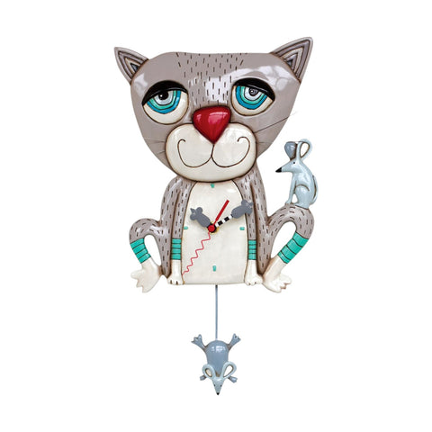 HORLOGE MOUSER CAT ART. P1404 ALLEN DESIGNS