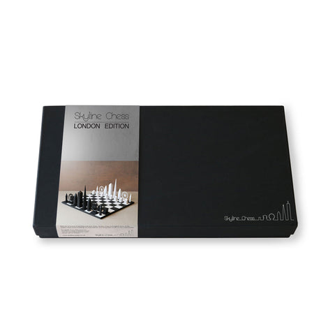 SCACCHI SKYLINE ACRYLIC LONDON EDITION (WITH LONDON MAP BOARD) 050 BLACK