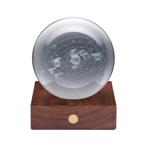 AMBER CRYSTAL LIGHT 3D LASER SOLAR SYSTEM ART. G025SO MULTICOLOR