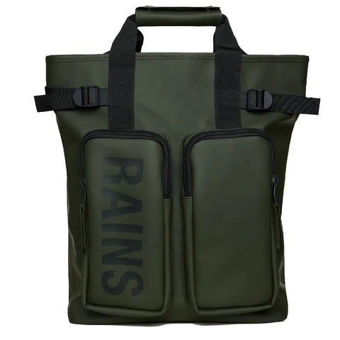 TEXEL TOTE BACKPACK W3 14240 RAINS GRÜN