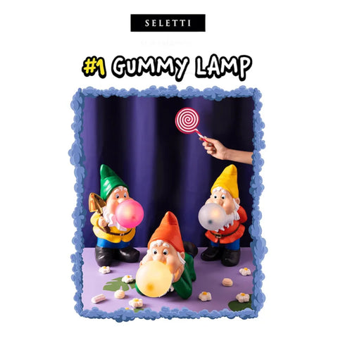 RICAMBIO LAMPADINA LED GUMMY GIALLA 07141L SELETTI