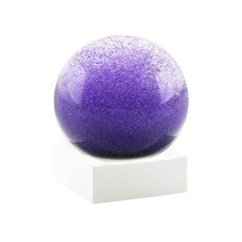 COOL SNOW GLOBES SERENITY SPHERES SS003-PRPL PURPLE