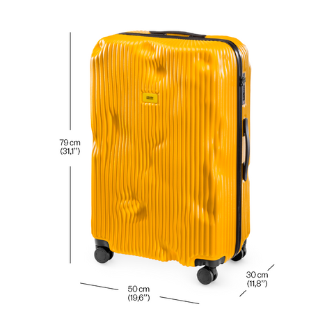 TROLLEY CRASH BAGGAGE STRIPE CB153 LARGE 04 GELB
