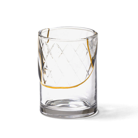 BICCHIERE IN VETRO KINTSUGI N2 09657 SELETTI TRANSPARENT