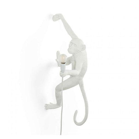MONKEY HÄNGENDE RECHTE LAMPE 14879 SELETTI WEISS