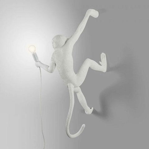 MONKEY HÄNGENDE RECHTE LAMPE 14879 SELETTI WEISS