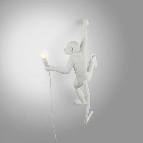 MONKEY HÄNGENDE RECHTE LAMPE 14879 SELETTI WEISS
