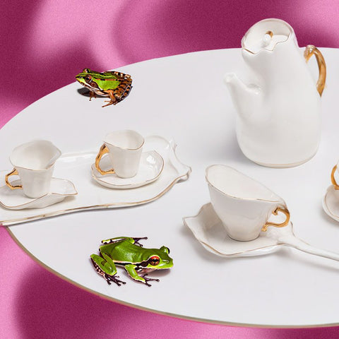SELETTI TEIERA MELTDOWN PORCELLANA 09600