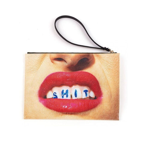 HANDTASCHE TOILETTENPAPIER CM28X20X3 SHIT SELETTI ART. 02584