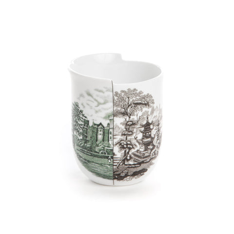Porzellantasse 8,5 cm, 10 cm, Fedora 09753, Seletti, Weiß