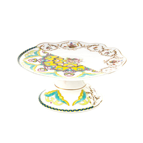 PORZELLANSTÄNDER CM 20 H 8 HYBRID LEANDRA 09765 SELETTI MUTICOLOR