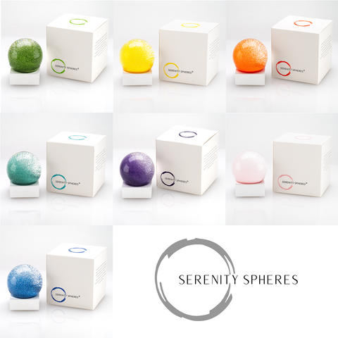 COOL SNOW GLOBES SERENITY SPHERES SS003-PRPL PURPLE