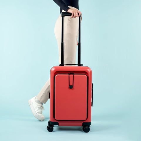 TROLLEY TRAVELER 55X35X25 LHR CABAIA RED