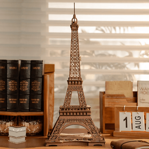 3D PUZZLE NIGHT OF THE EIFFEL TOWER ART. TGL01 ROLIFE BROWN