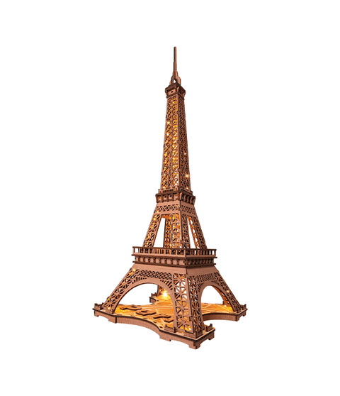 3D PUZZLE NIGHT OF THE EIFFEL TOWER ART. TGL01 ROLIFE BROWN