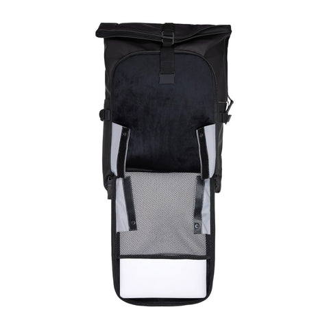 TEXEL GEFORMTE RUCKSACKTASCHE 13430 SCHWARZ RAINS