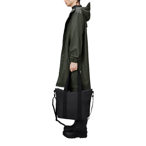 BORSA TOTE BAG MINI W3 14160 RAINS BLACK