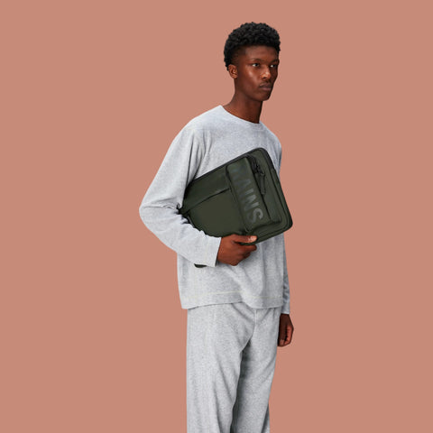 CUSTODIA TEXEL LAPTOP CASE 15"/16" W1 16670 RAINS GREEN