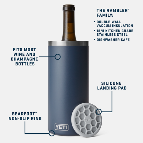 RAMBLE WINE CHILLER WHITE YETI