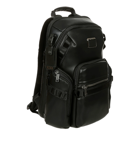 TUMI NAVIGATION LEDERRUCKSACK SCHWARZ 142497-1041