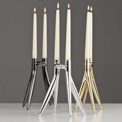 1956/GG KARTELL GOLD EMBRACE KERZENLEUCHTER