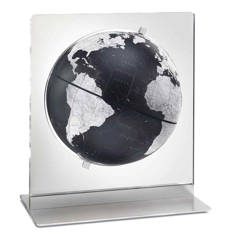 MAPPAMONDO ARIA INOX-NERO MARMO DIAM 22 ZOFFOLI BLACK