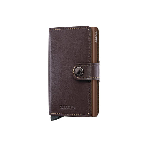 PORTAFOGLIO MINIWALLET ORIGINAL CHOCOLATE SECRID BROWN
