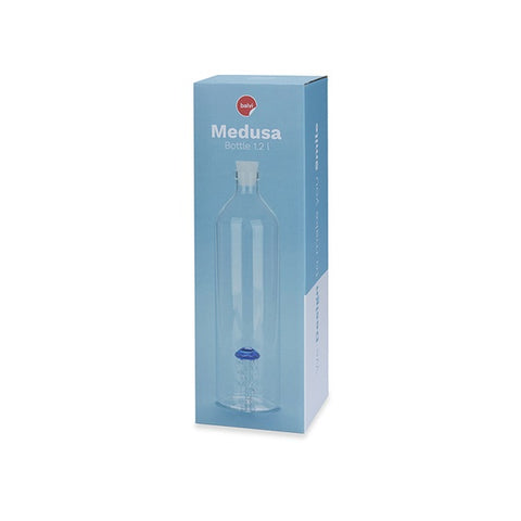 BOTTIGLIA ATLANTIS MEDUSA 1,2 L BOROSILICATO 27368 BALVI TRANSPARENT